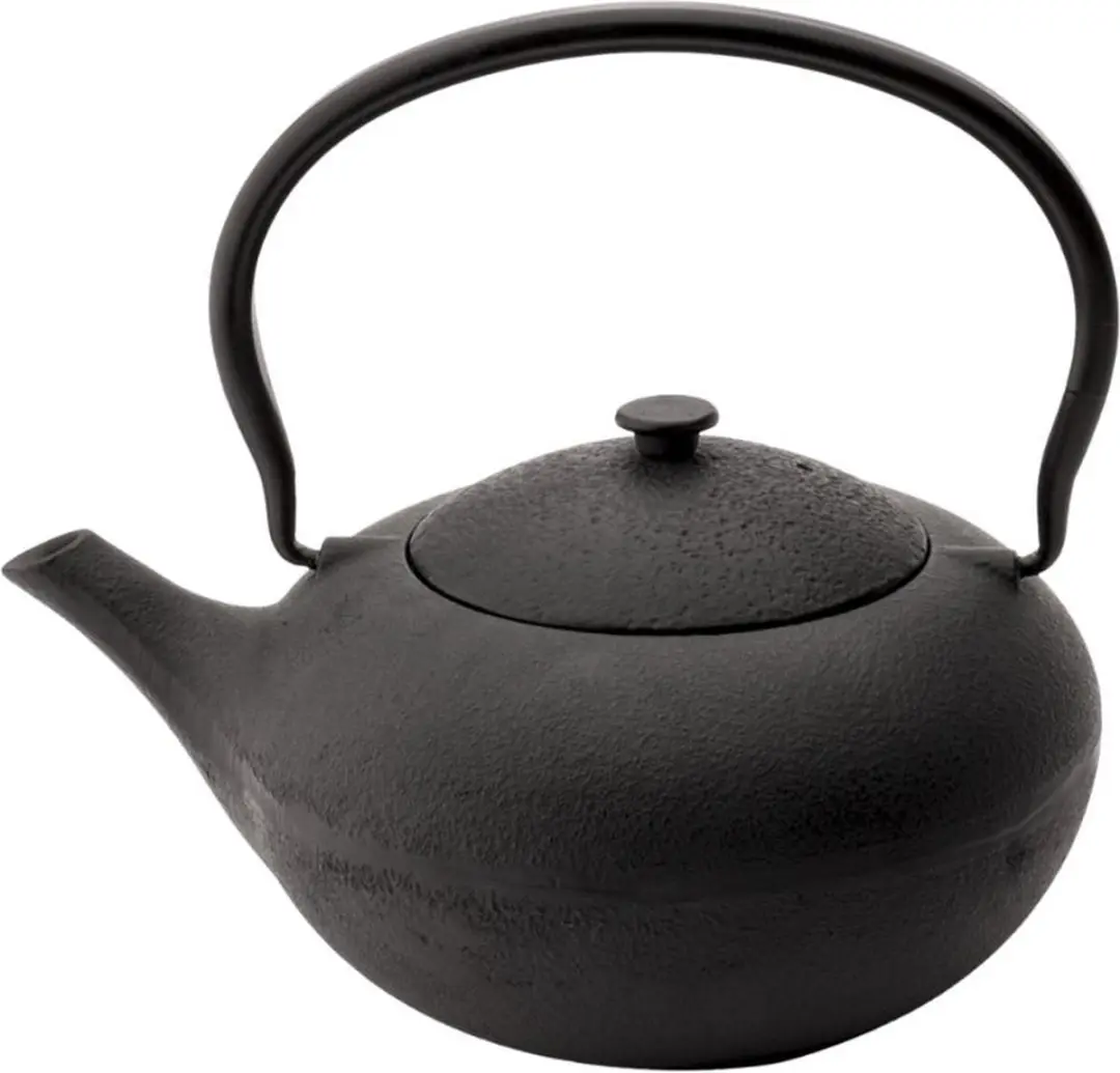 Bredemeijer Shanxi Giftset - Theepot 1L + 2 Porseleinen Mokken - Zwart