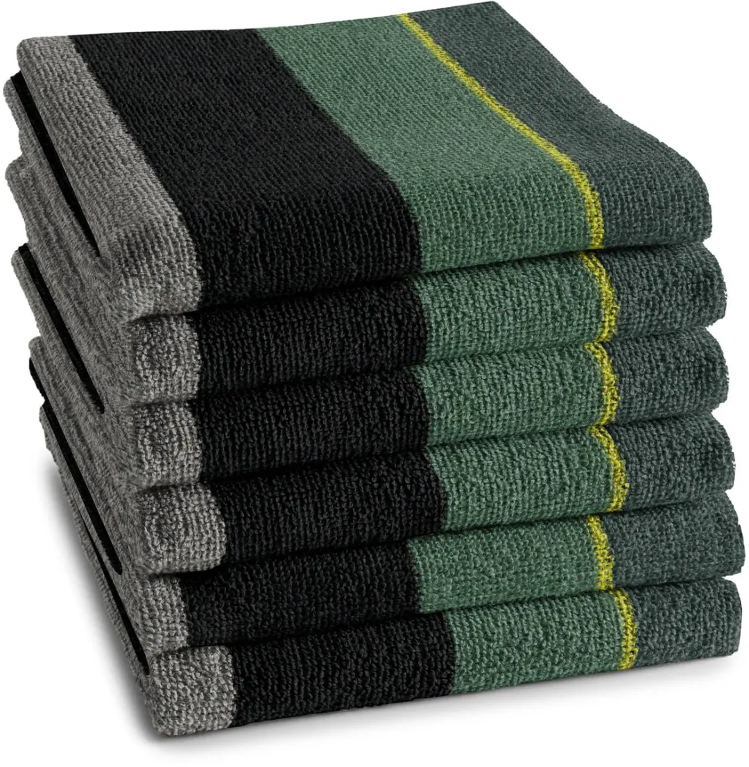 DDDDD Keukendoek - Groen - 6 Stuks