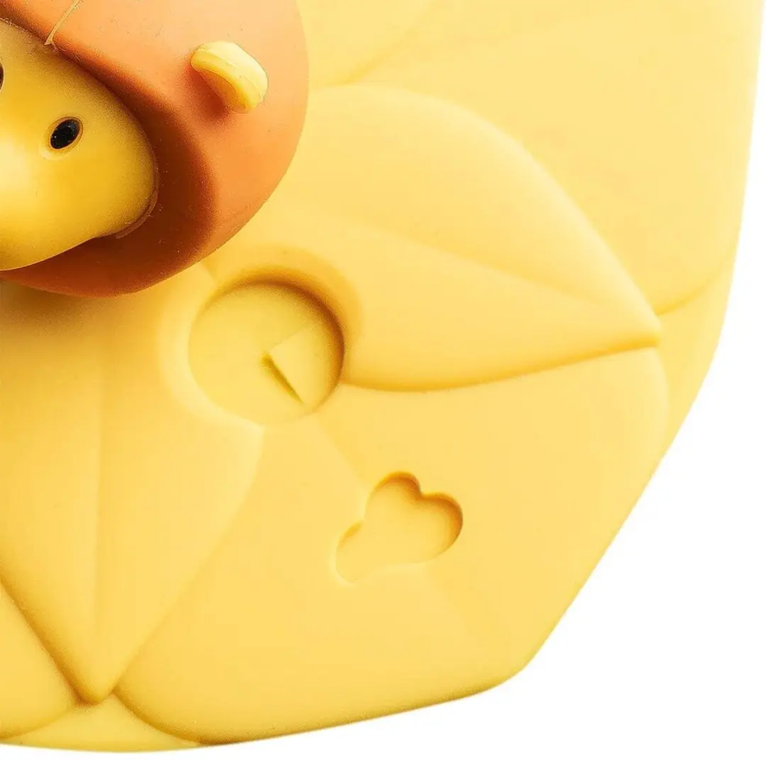 Leonardo BAMBINI Drinkglas Deksel Leeuw - Geel 9cm