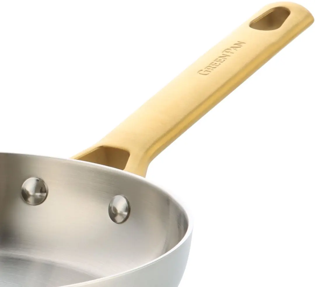GreenPan Padova Koekenpannenset 2-delig 20/28cm - Inductie RVS - Zilver