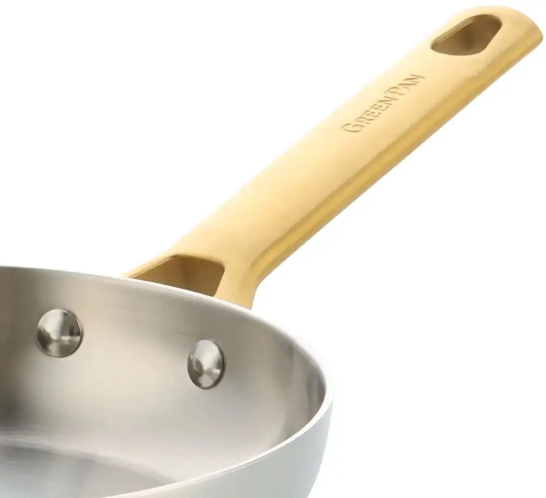 GreenPan Padova Koekenpannenset 2-delig 20/28cm - Inductie RVS - Zilver