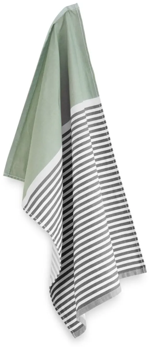 BYRKLUND Theedoeken Jade - Set van 5 - 100% Katoen - 50x70cm