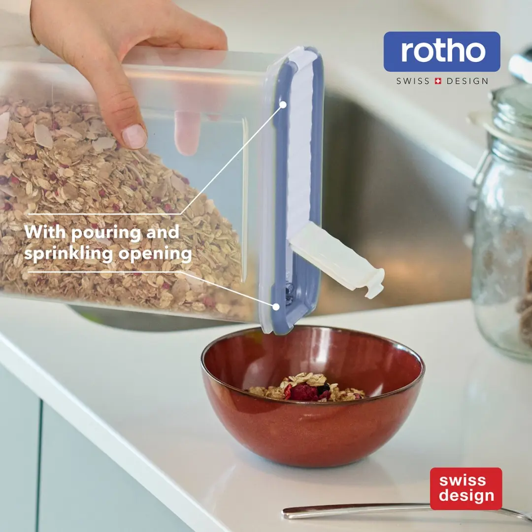 Rotho DOMINO Set 24-delig - 1L - Blauw