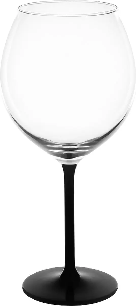 Royal Leerdam Altom Design 0103006404 Gin Tonic Glazen - 4 Stuks - Zwart