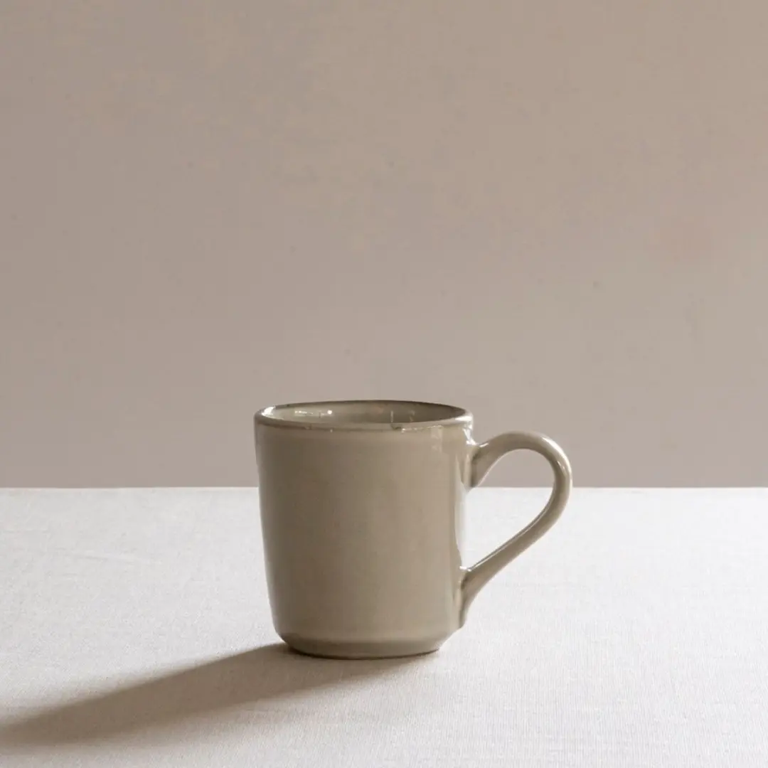 Dutch Rose Organic Mok Stoneware 25cl - Creme