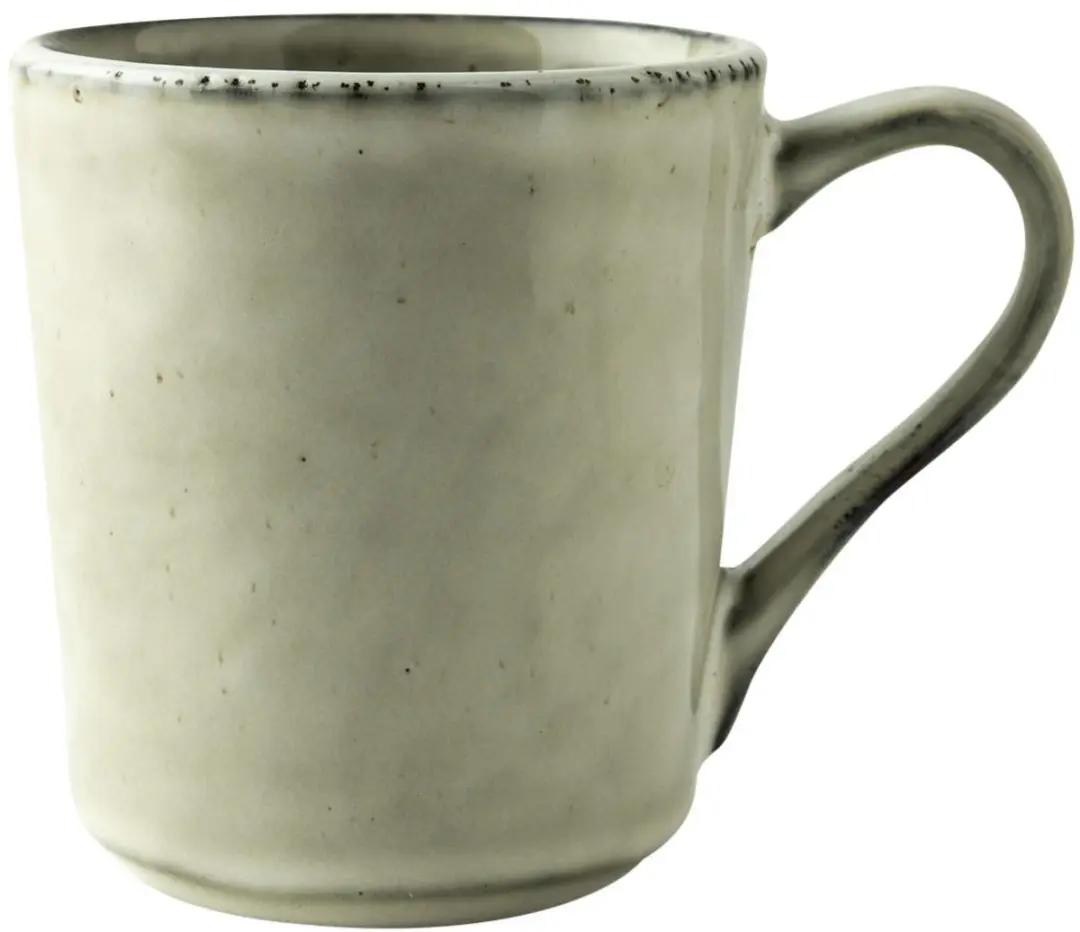Dutch Rose Organic Mok Stoneware 25cl - Creme