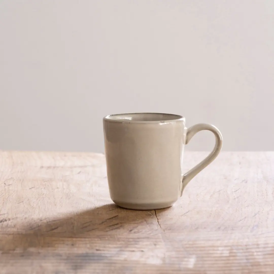 Dutch Rose Organic Mok Stoneware 25cl - Creme