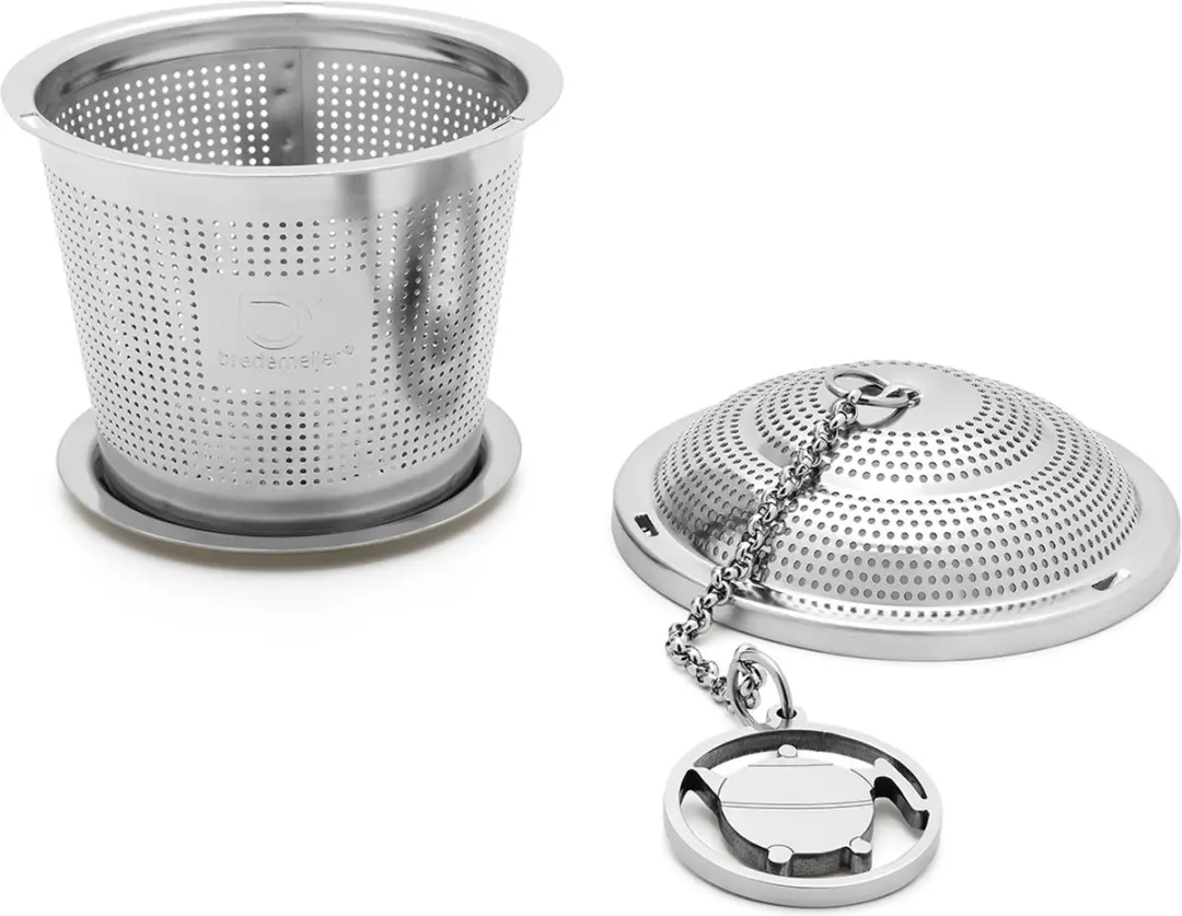 Bredemeijer Theezeef Bella Ronde 5cm - Zilver