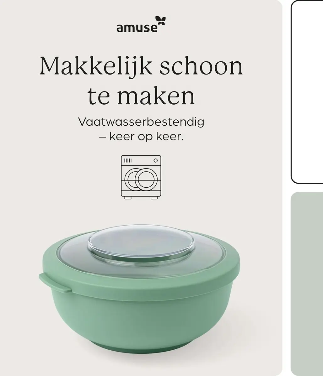 Amuse Tylla Sage Lunchbox 1000ml - Groente