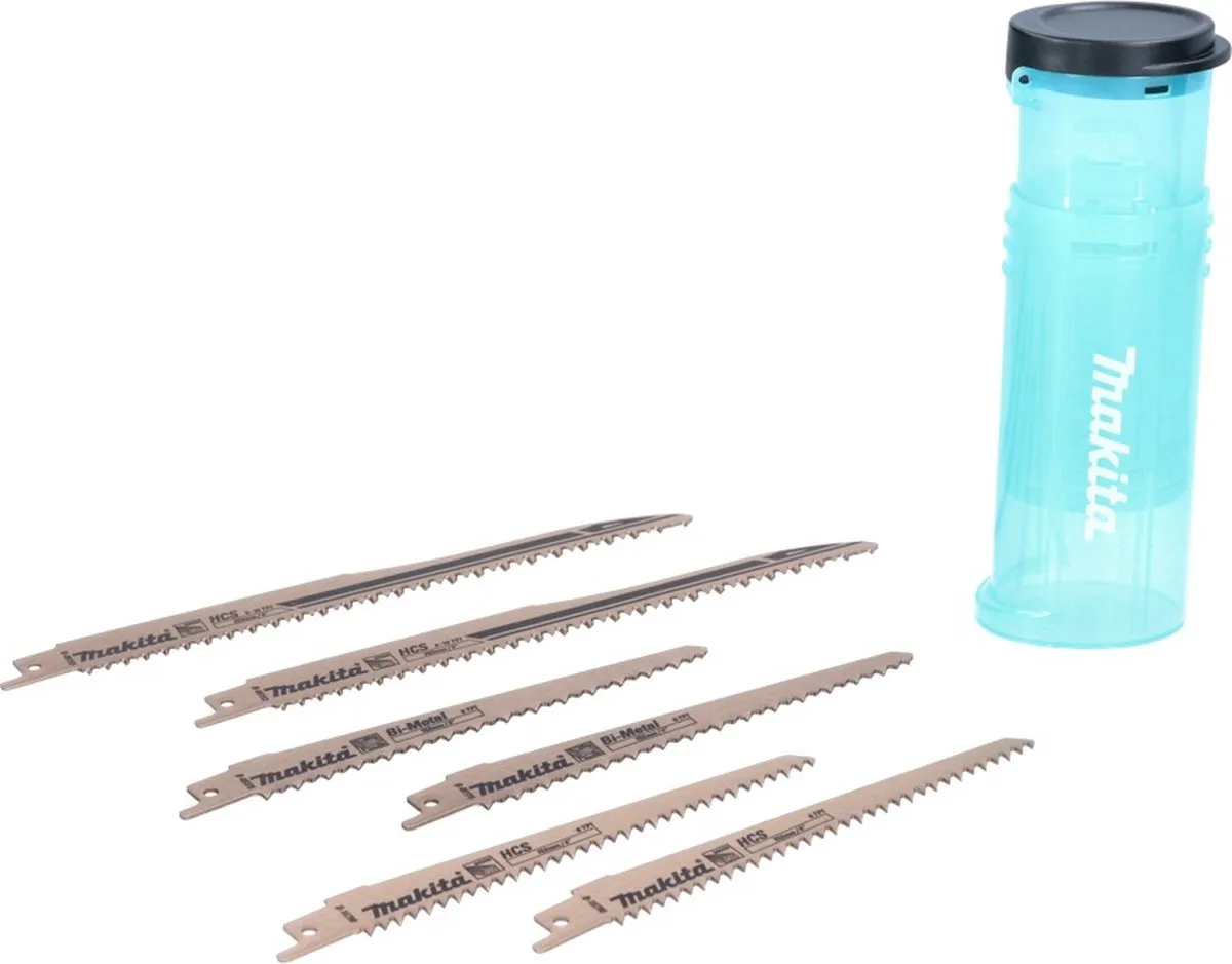 Makita Reciprozaagbladen B-44432 Assortiment - 12 Stuks