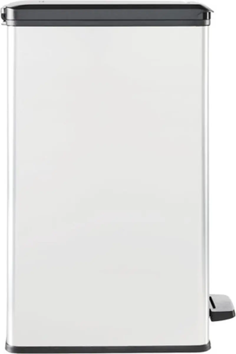 Curver Decobin Slim Prullenbak 40L - Metallic