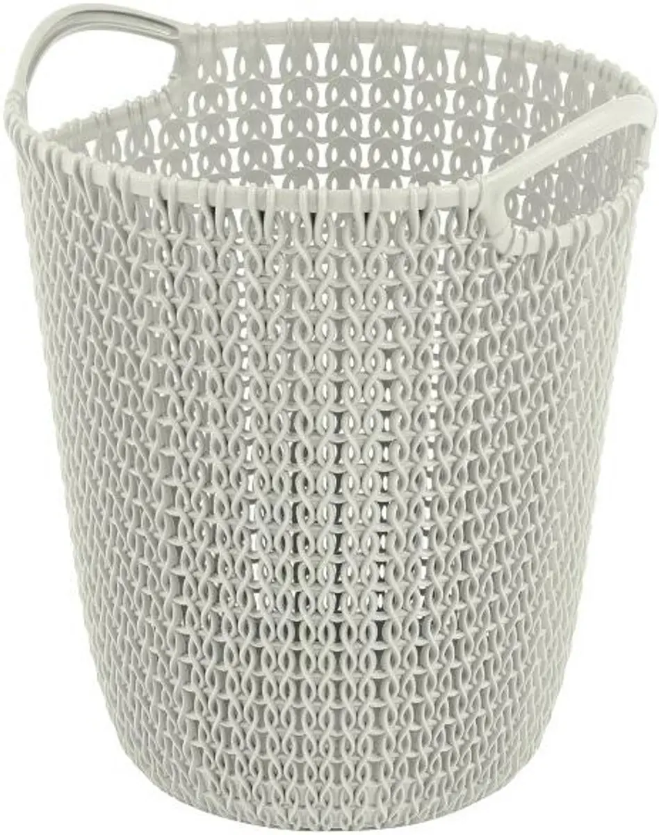 Curver Knit Papiermand 7L - Vintage Wit