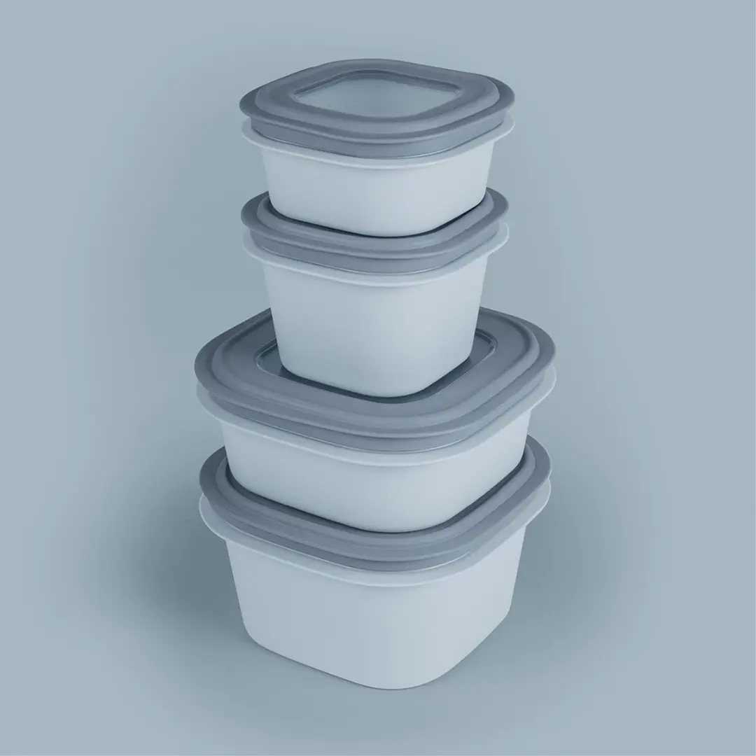 Sunware Sigma Home Vershoudbakjes 0.5L - 6 Stuks - Blauw