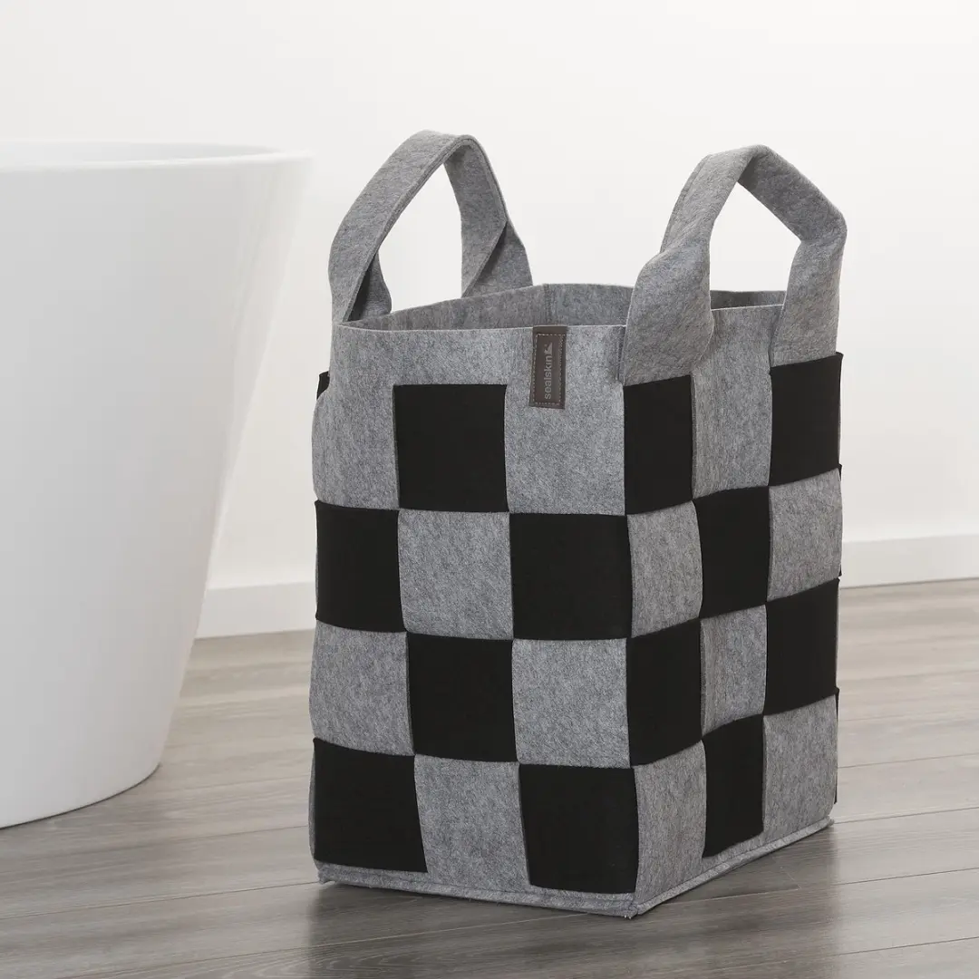 Sealskin Weave Wasmand 50L - Zwart