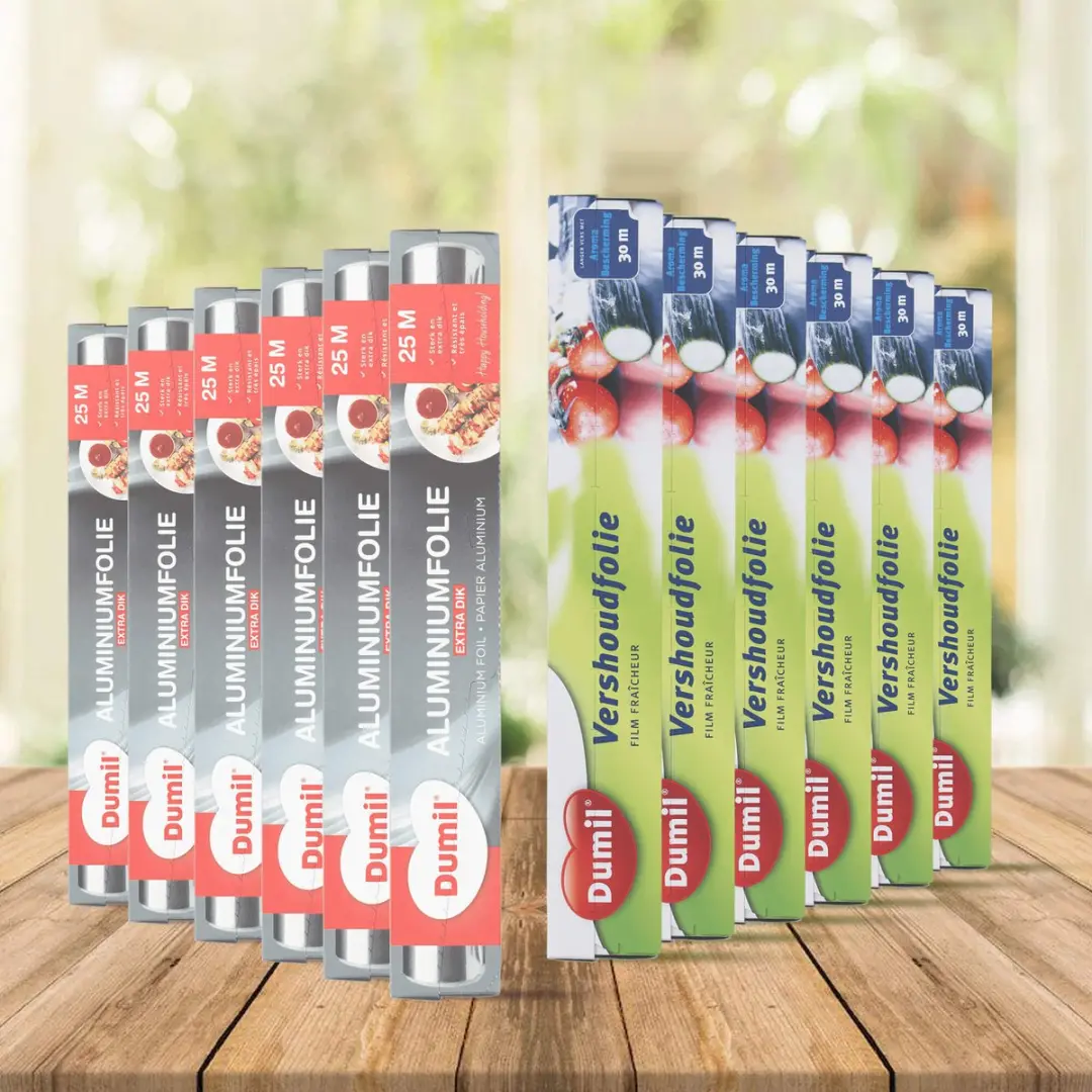Dumil Mixpack Aluminiumfolie & Vershoudfolie