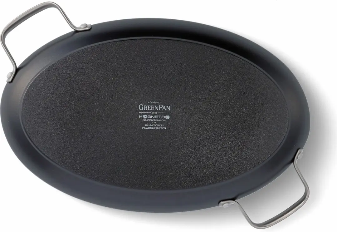 GreenPan Copenhagen Ronde Vispan 40cm - PFAS-vrij - Zwart