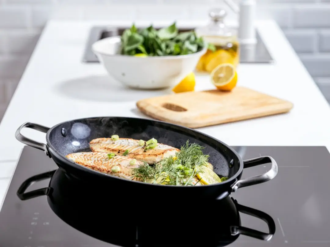 GreenPan Copenhagen Ronde Vispan 40cm - PFAS-vrij - Zwart