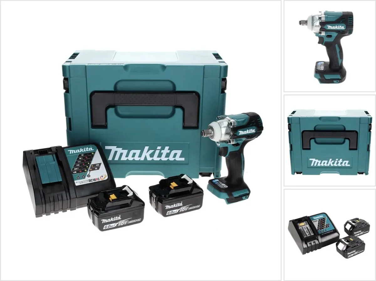 Makita DTW 300 RGJ Slagmoersleutel 18V