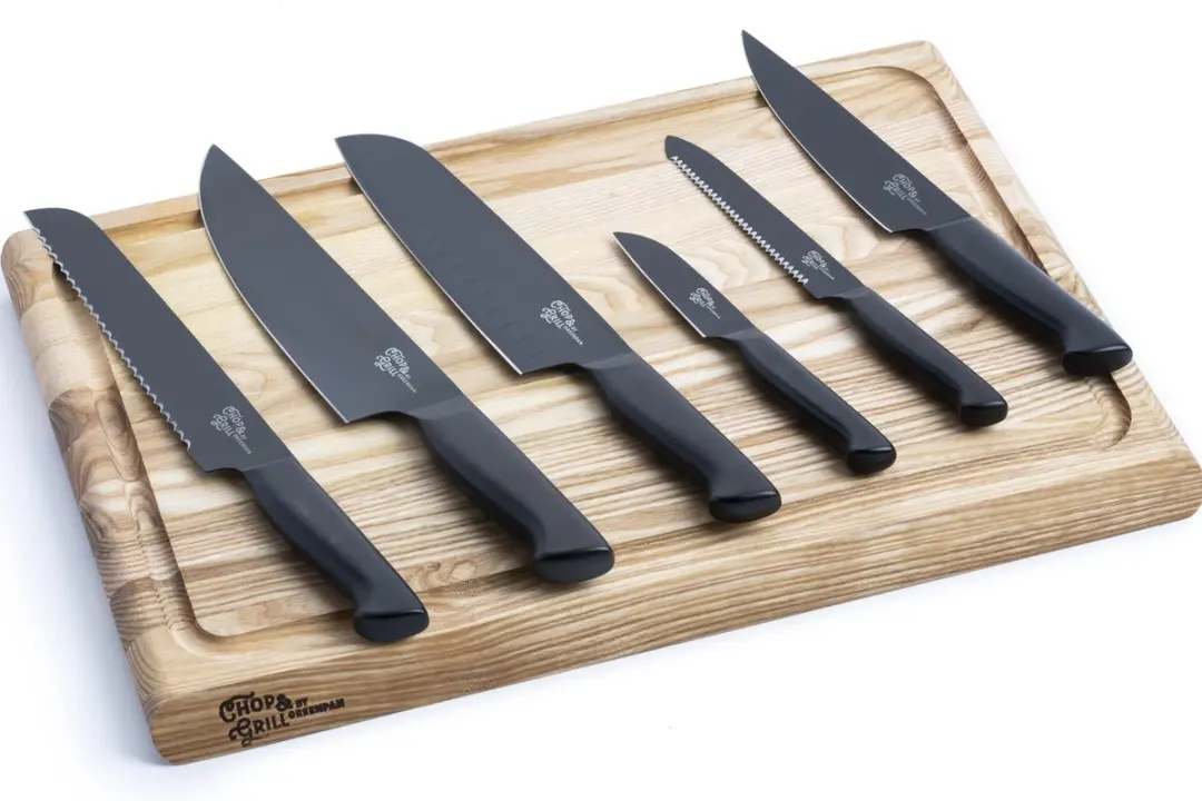 GreenPan Chop & Grill CC004442-001 Messenset - 6-delig - afbeelding 6 van 6