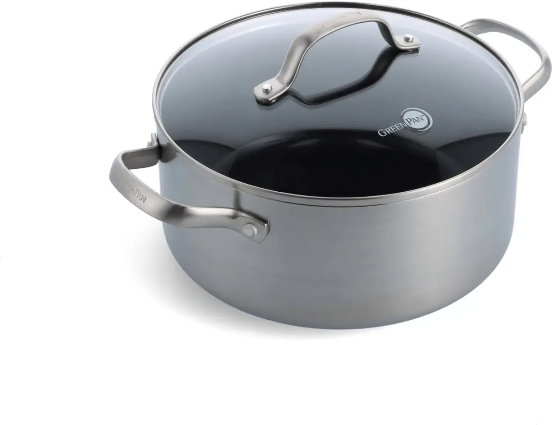 GreenPan Geneva CC005244-001 Pannenset 6-delig - PFAS-vrij - Zwart