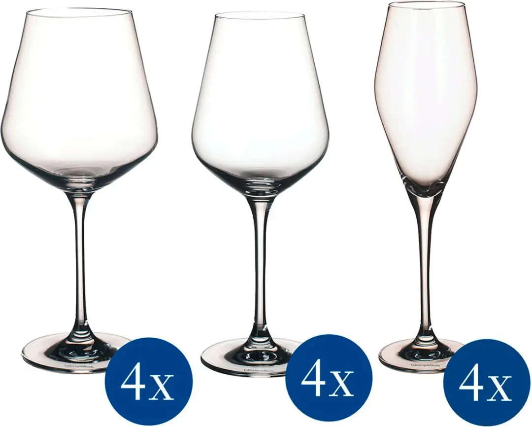 Villeroy & Boch La Divina Wijn- en Sekglas Set
