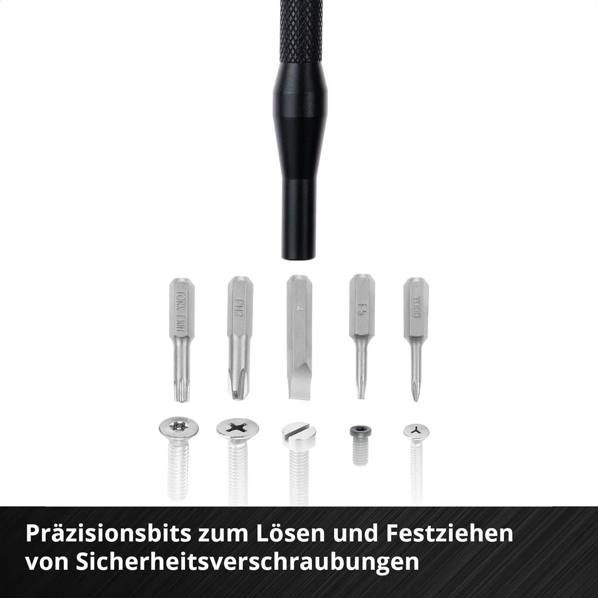 Einhell Bitset 28-delig T-profiel - Metaal