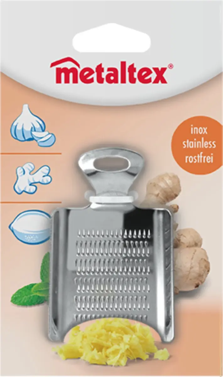 Metaltex Gember Rasp 194522 - Roestvrijstaal