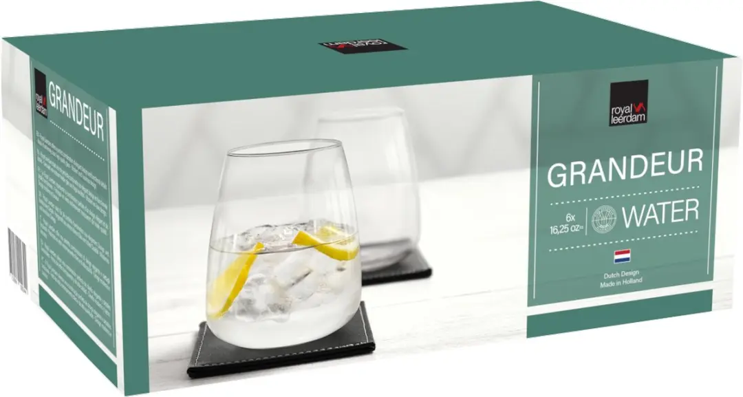 Royal Leerdam Grandeur Waterglas 48cl - 6 Stuks
