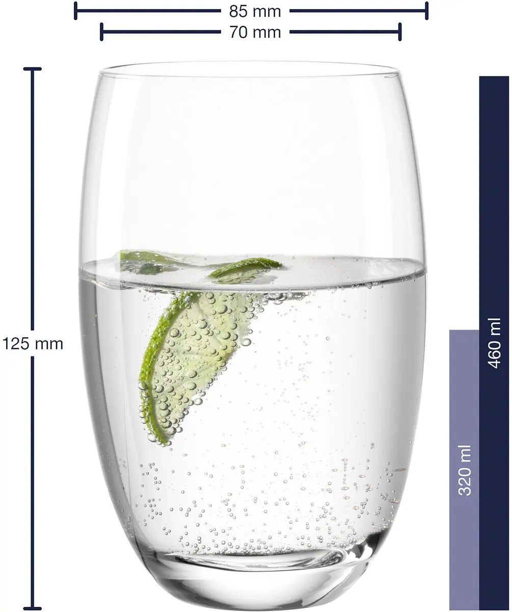 Leonardo Cheers Drinkglas 460ml - 6 Stuks