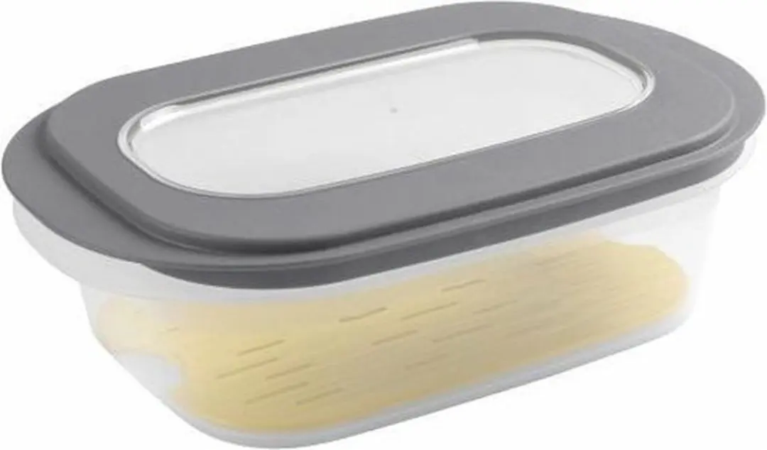 Sunware Sigma Home Kaasdoos - 2 Stuks - Transparant/Donkergrijs