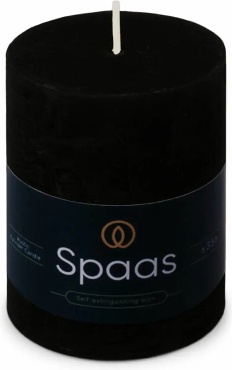 Spaas Rustieke Pillarkaars - 8 Stuks