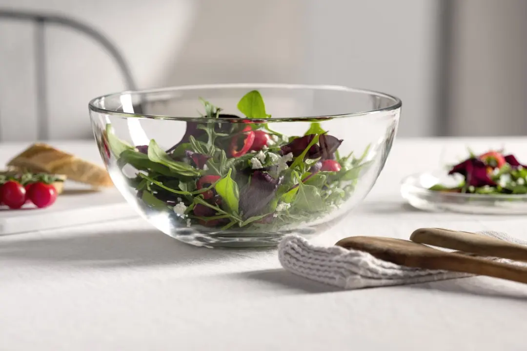 Leonardo CUCINA Schaal- en bordenset 5-delig - 22cm - Transparant