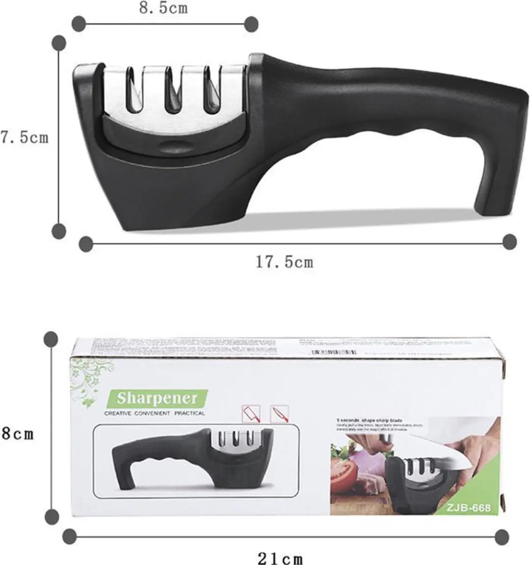 Richardson Sheffield 3-in-1 Messenslijper - Zwart
