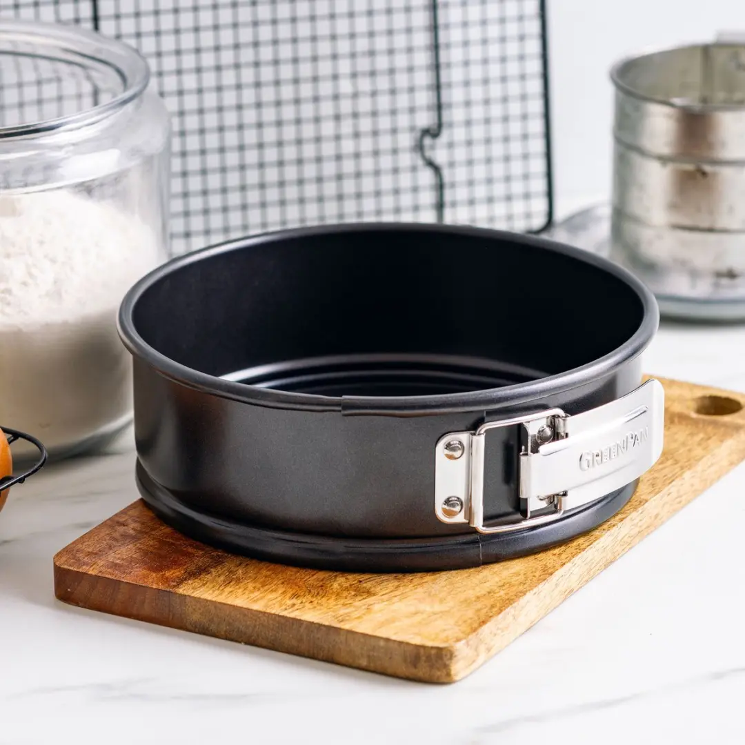 GreenPan Bistro Cakevorm 24cm - PFAS-vrij - Zwart