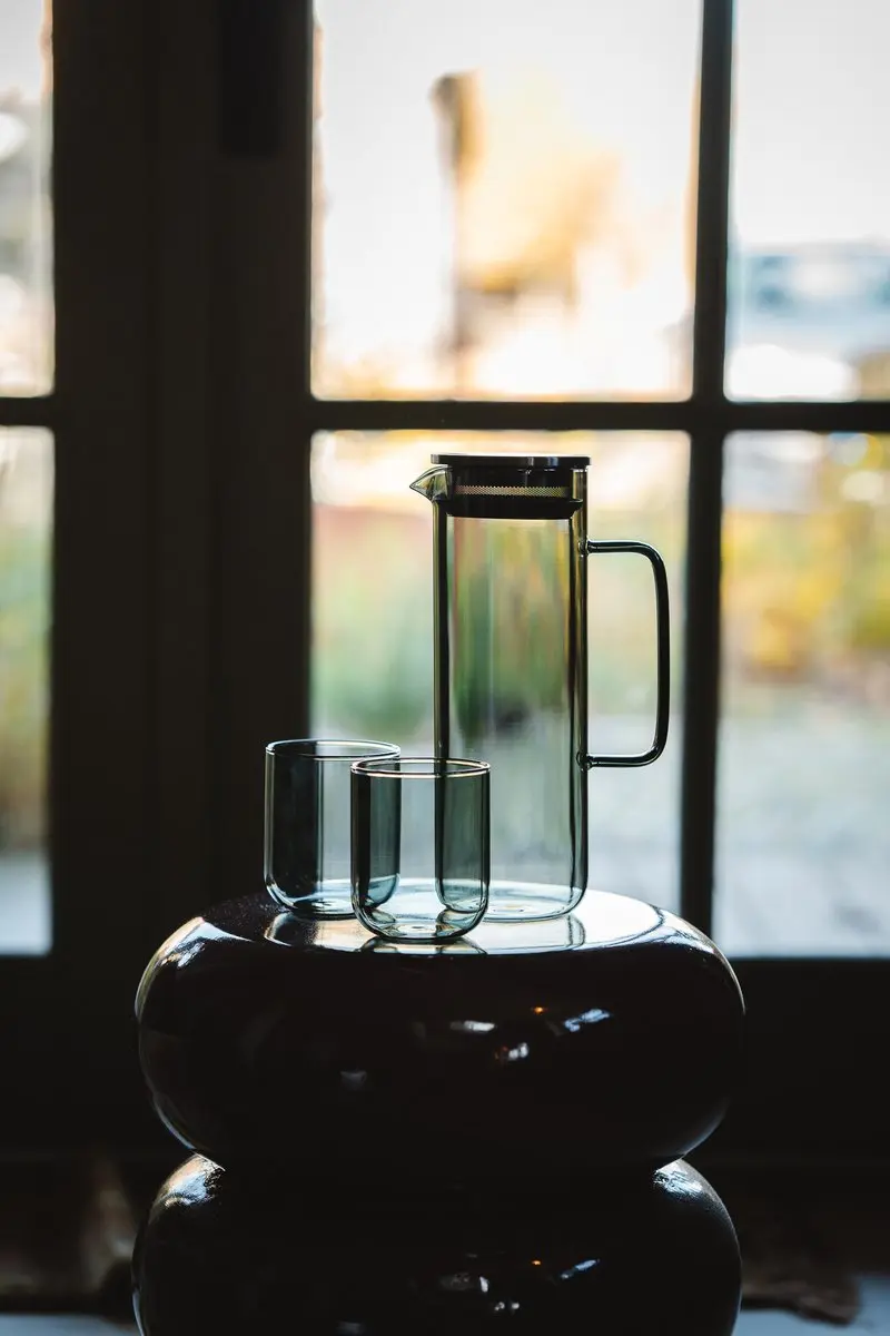 Bredemeijer Padua Waterkaraf 1,2L - Grijs