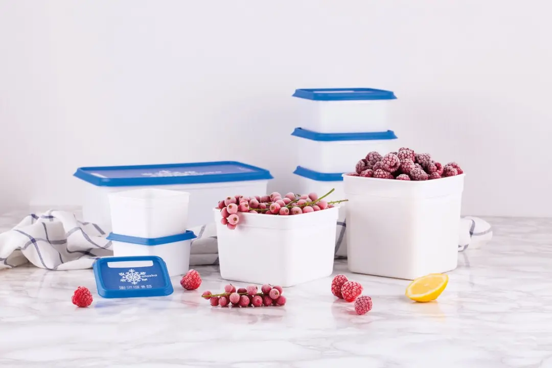 Amuse Alaska Diepvriesdozen 3x1200ml - BPA-vrij - Wit & Blauw