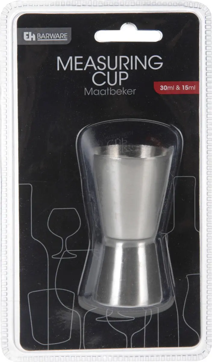 Royal Leerdam Cocktailglazen Mai Tai 490ml - 5 Stuks (4x1 + 1x1) - Incl. RVS maatbeker