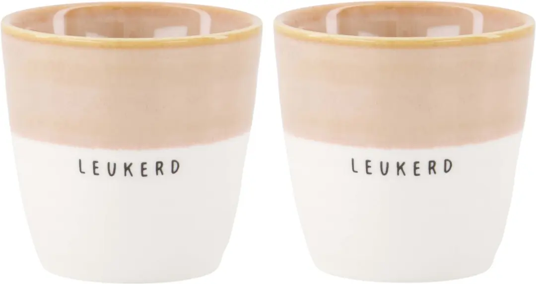 Zusss Espressomokken Set 2 Stuks