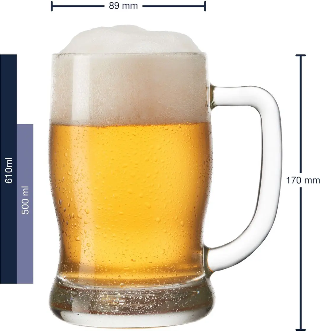 Leonardo Taverna Bierpul 500ml - Set van 2