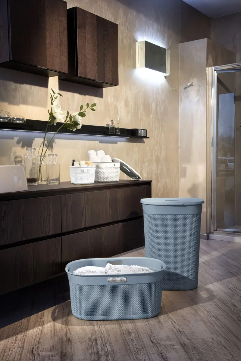Curver Filo Wasmand 55L - Blauw