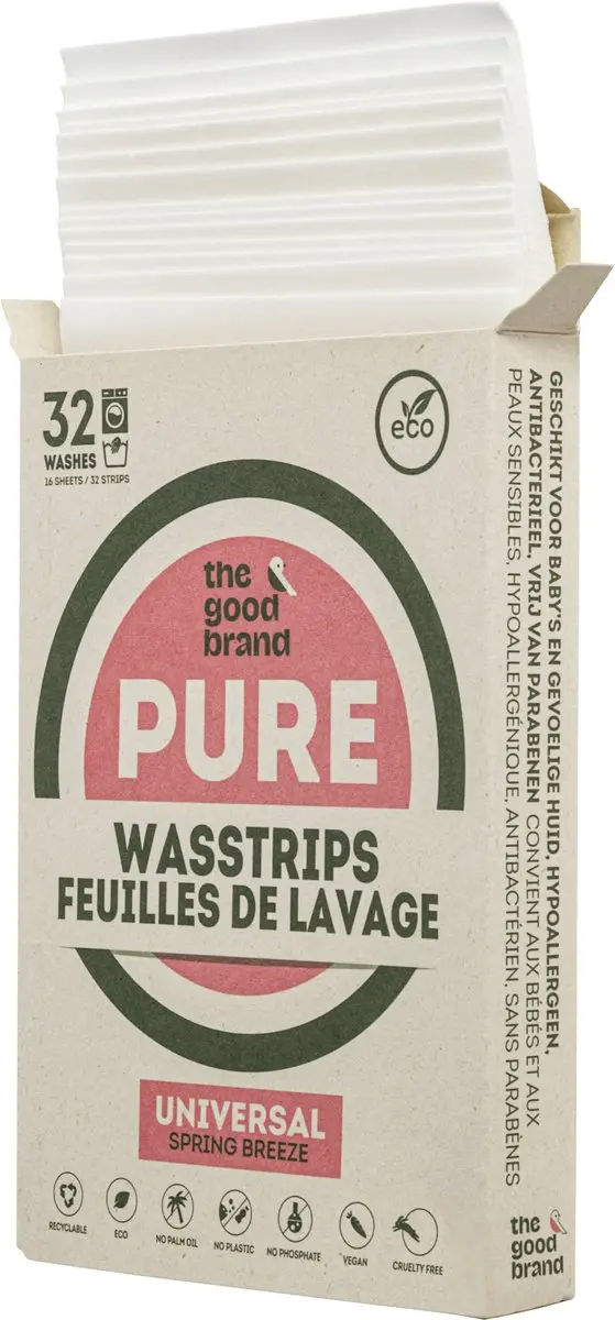 The Good Brand Wasstrips Parfum - 32 Stuks