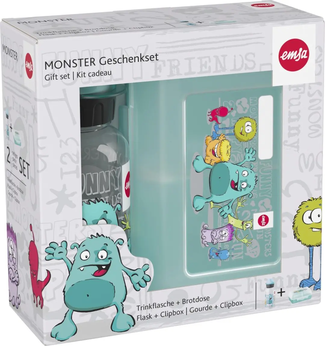 Emsa KIDS Set Drinkfles + Brooddoos 518138
