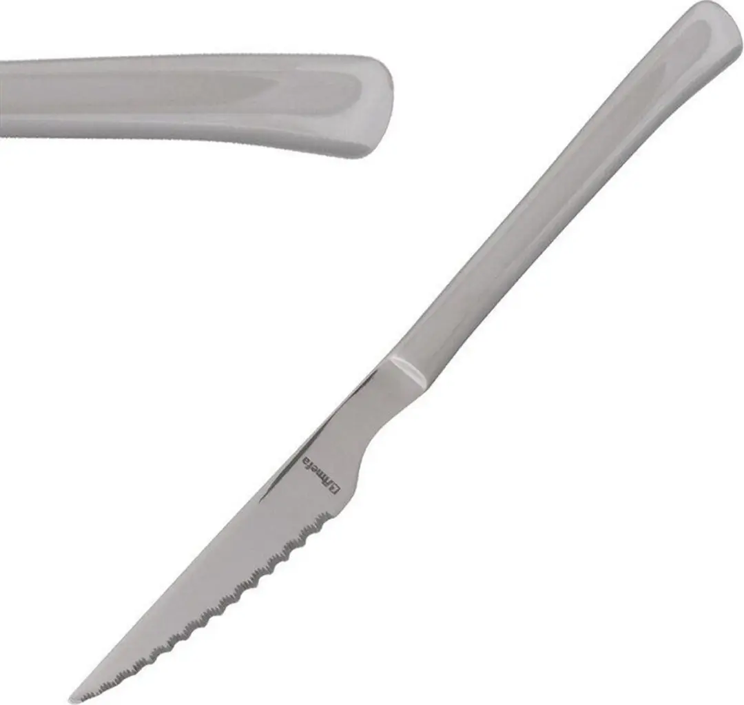 Amefa Chuletero Steakmessen DM249 - 12 Stuks - Grijs