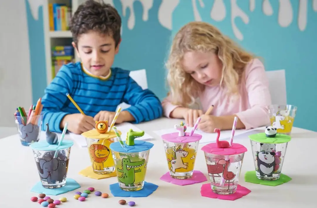 Leonardo Bambini Drinkset Krokodil 3-delig - 0.22L