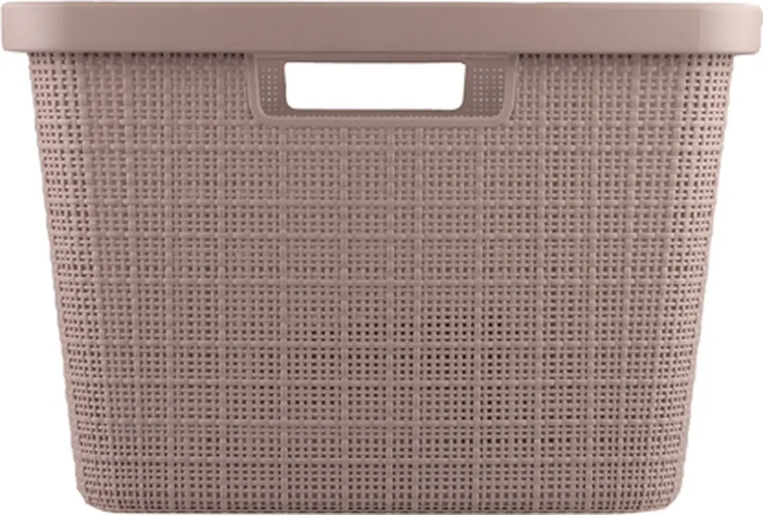 Curver Jute Wasmand 46L - Rose - afbeelding 6 van 6