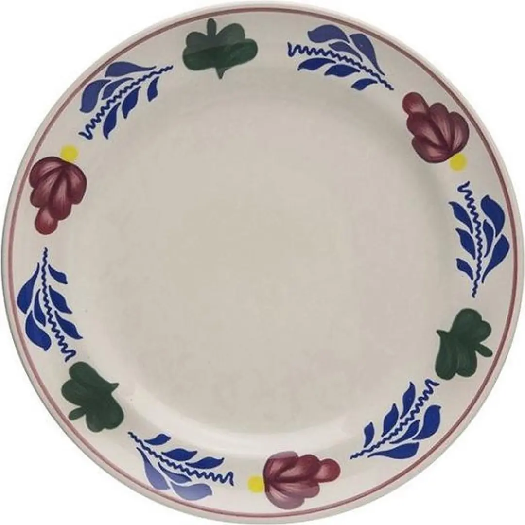Royal Boch Boerenbont Gebaksbord 17.5cm - 6 Stuks