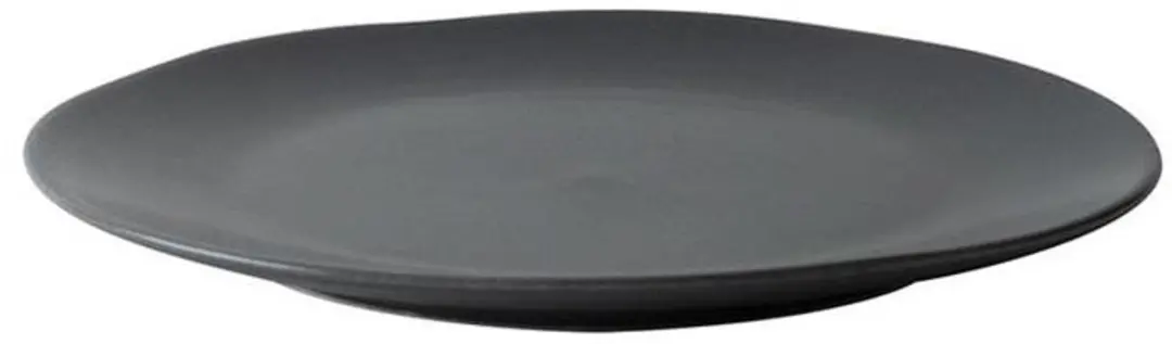 Dutch Rose Velvet Bord Ø20,5cm Mat Zwart