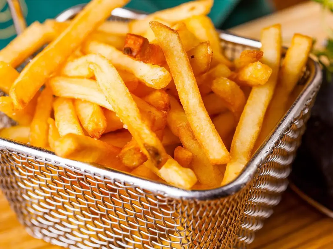 Gusta Friet Serveermandje 02140010 - Blauw - Ø9.5cm