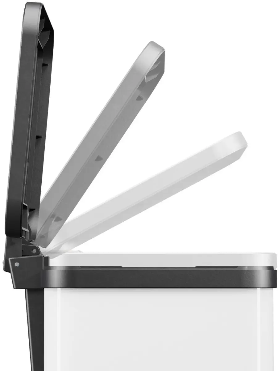 Hailo Öko Duo Plus Prullenbak 2x18L - Wit - afbeelding 6 van 6