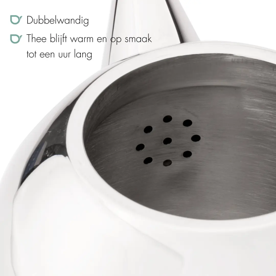 Bredemeijer Minuet Santhee Theepot 1,4L - RVS Glanzend